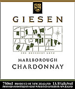 GIESEN ESTATE CHARDONNAY 2001